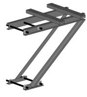 Узел крепления трансформатора для подстанции столбовой КТПС(СТП) 25, 40, 63, 100