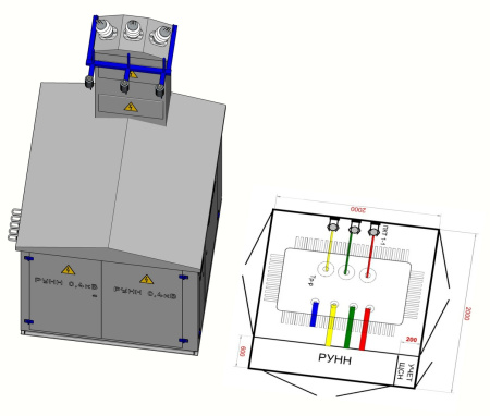 мКТПН 630/6/0,4-В/В(К)-У1