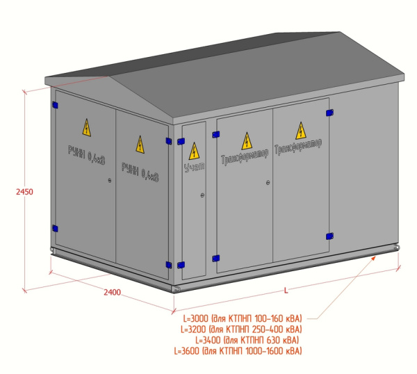 КТПНП 400/10/0,4-К/В(К)-У1